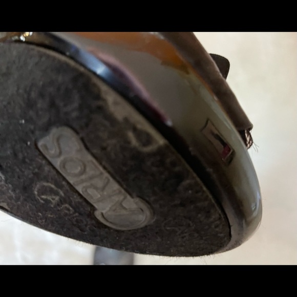 Sexy Carlos Santana High Heel Black Lace & Ribbon Slide - Picture 10 of 12